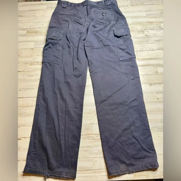 5.11 Tactical Cargo Pants Mens 36x35 Durable Workwear Ripstop Outdoor Navy Blue - Picture 10 of 10